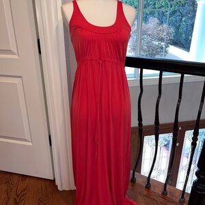 Long Red Maxi Dress